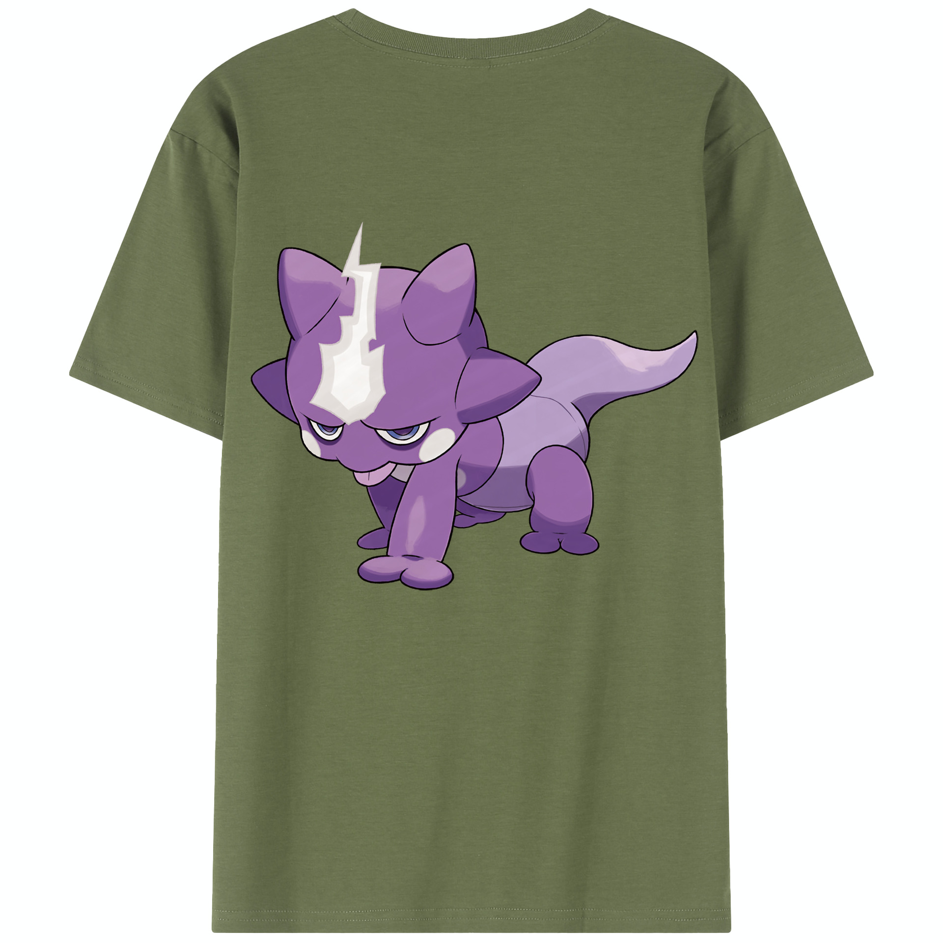 （画像用） ポケットモンスター Pokémon 綿100％半袖Tシャツ（背面プリント）